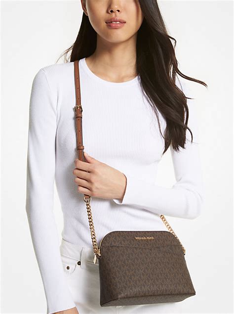 michael kors jet set travel small tan cross body bag|michael kors extra small crossbody.